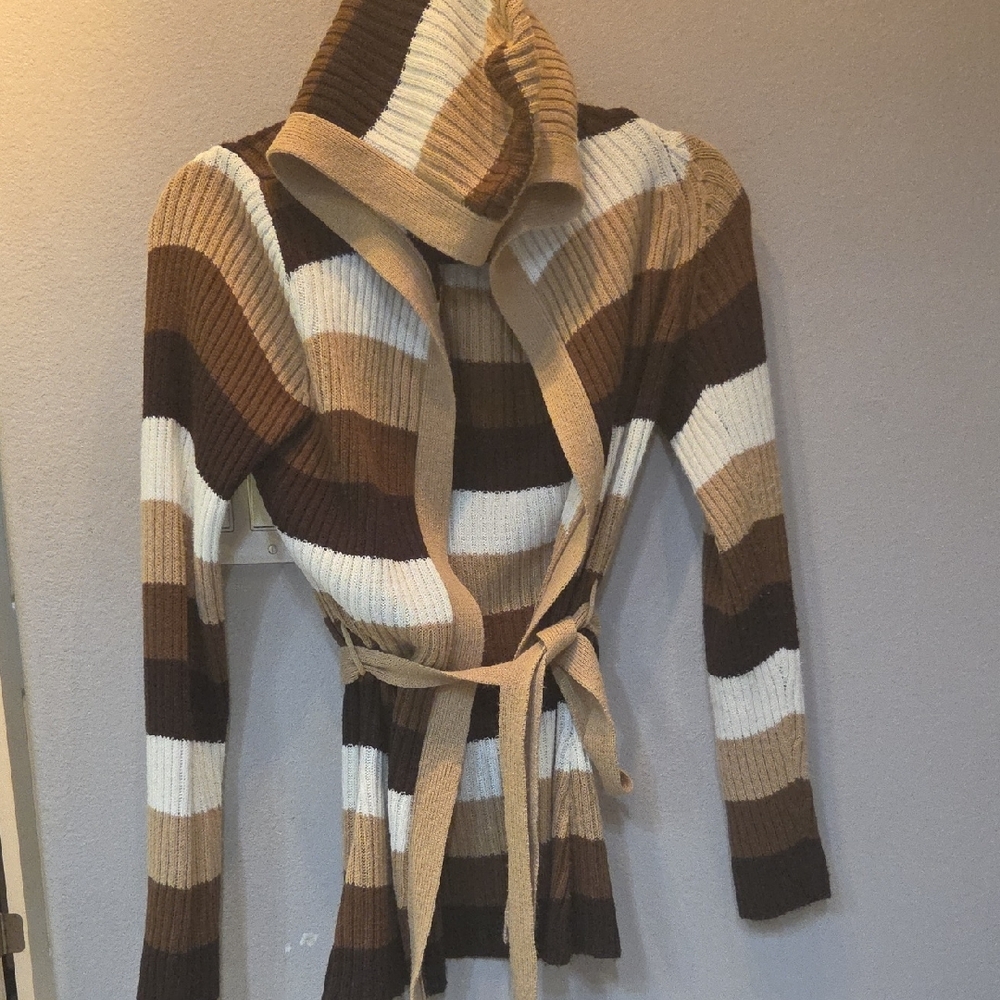 Brown Hoodie Sweater